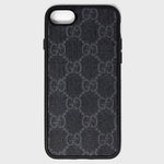 Black GG Repurposed iPhone Case - Cloud Accessories, LLC