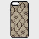 Brown GG Repurposed iPhone Case - Cloud Accessories, LLC