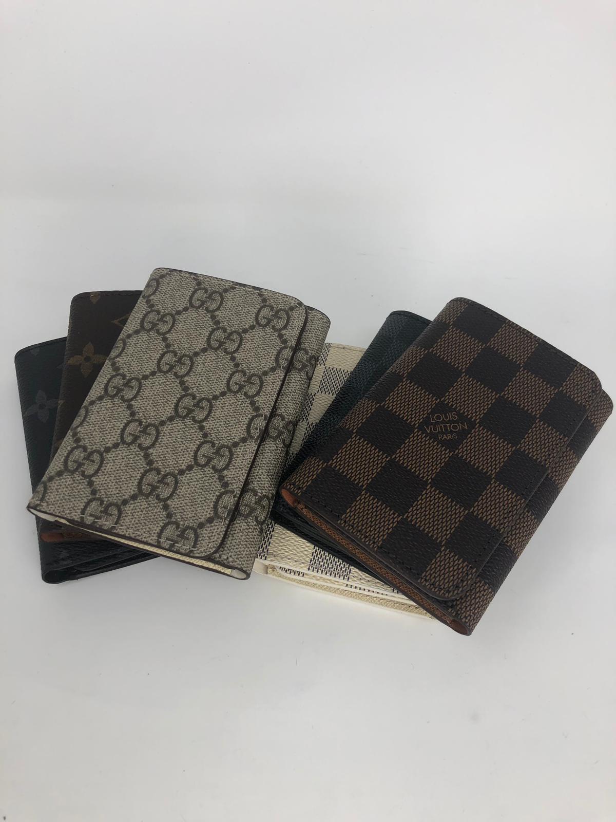 Brown Monogram Repurposed LV Trifold Wallet