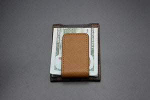 Damier Ebene LV Repurposed Money Clip