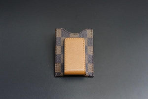 Damier Ebene LV Repurposed Money Clip