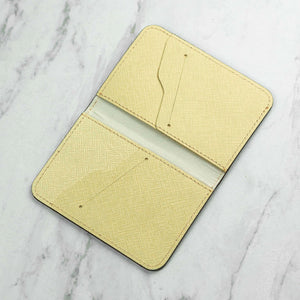 Brown GG Repurposed Folded Wallet
